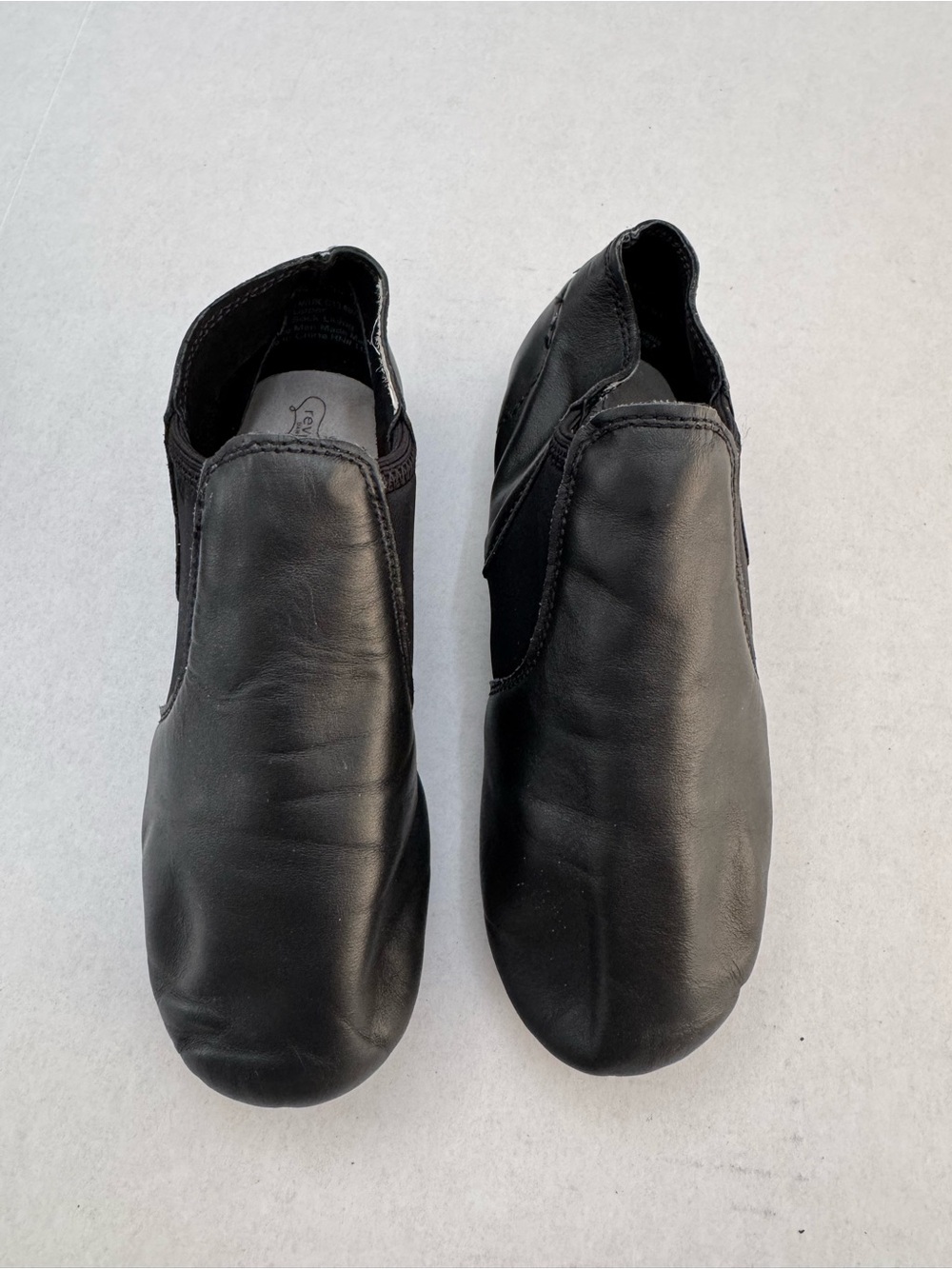 Revolution Black Jazz Shoes - Size 4